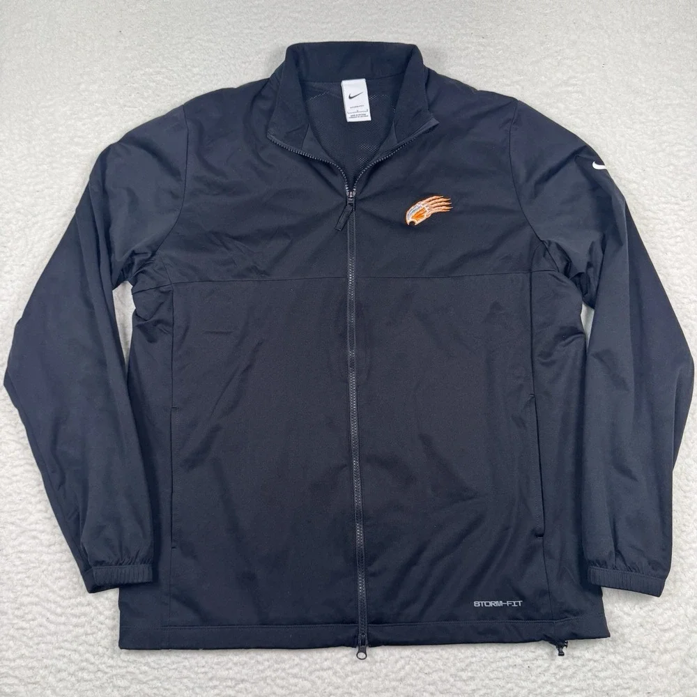 Nike Storm-FIT Victory Jacket‎ Men's Large Full-Zip Black Golf DA2867-010